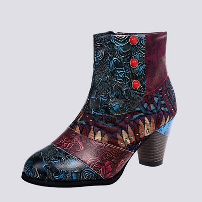 Emma - Vibrant Bohemian Boots