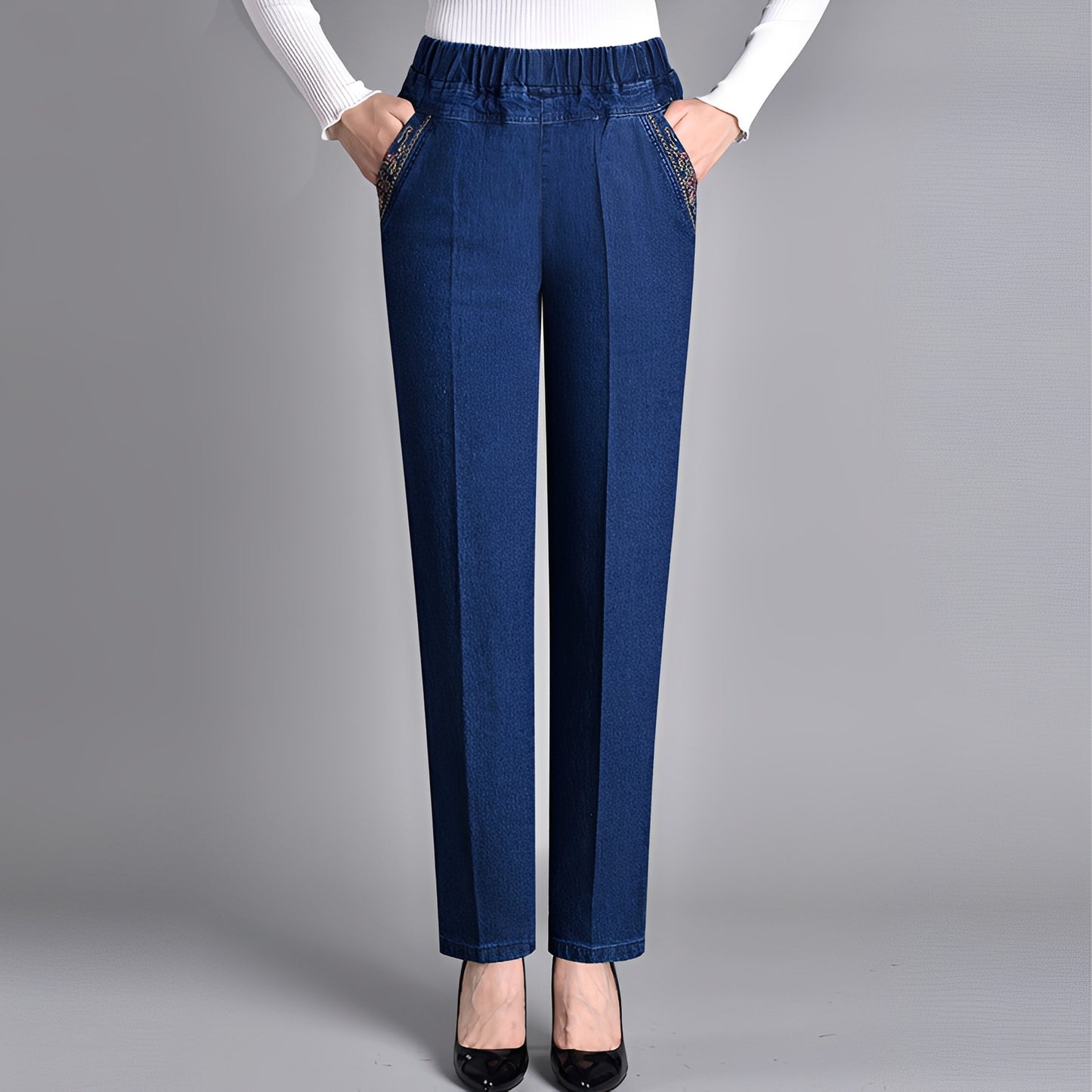 Daniella - Stylish Trousers with Elastic Waist