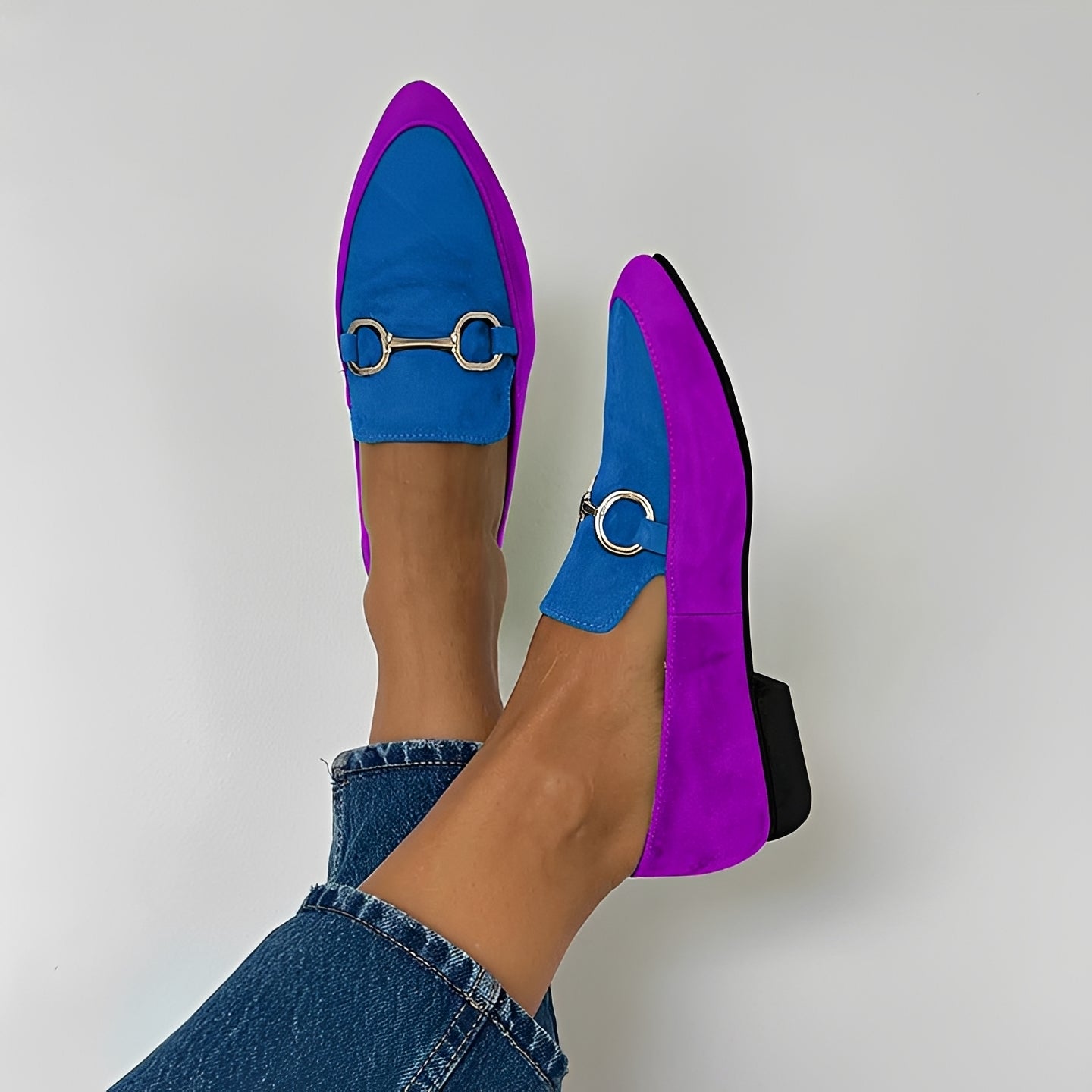 Vinnie - Stylish Colorful Pointed Loafers