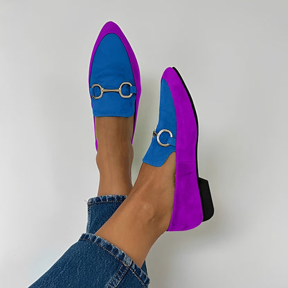 Vinnie - Stylish Colorful Pointed Loafers