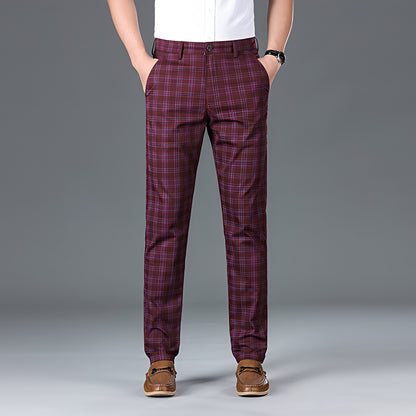 Myers - Casual Checkered Trousers