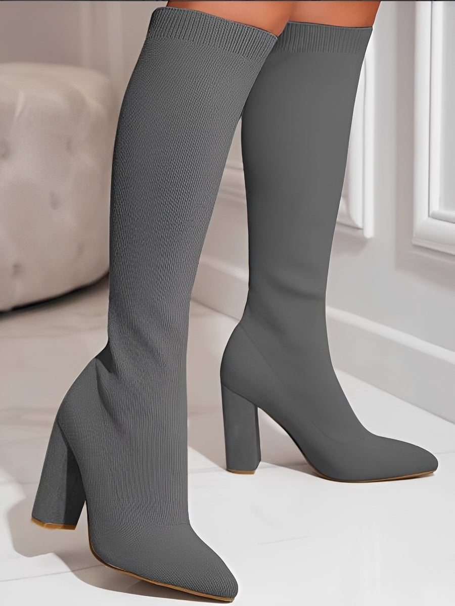Karina - Stylish High-Heeled Boots