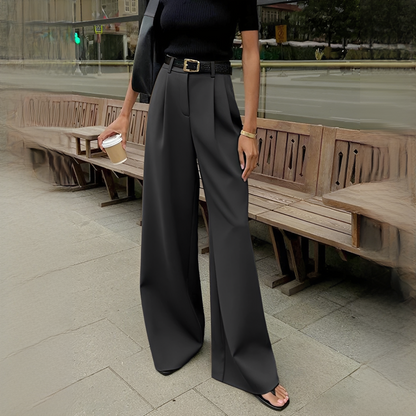 Blaine - Trendy wide leg trousers