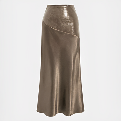 Viviana - Sleek Shiny Skirt