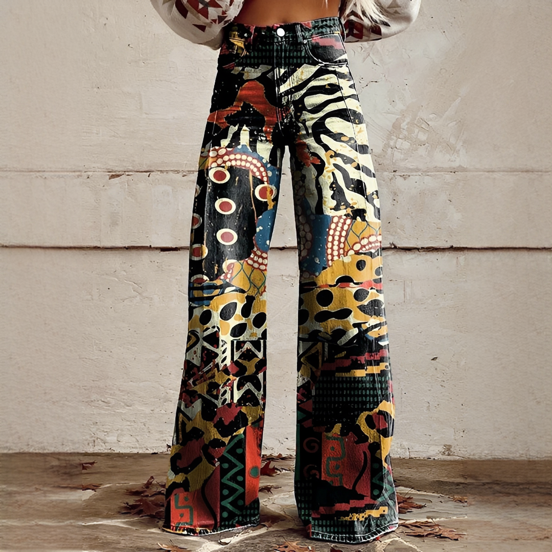 Shannon - Fashionable Wide Leg Pants