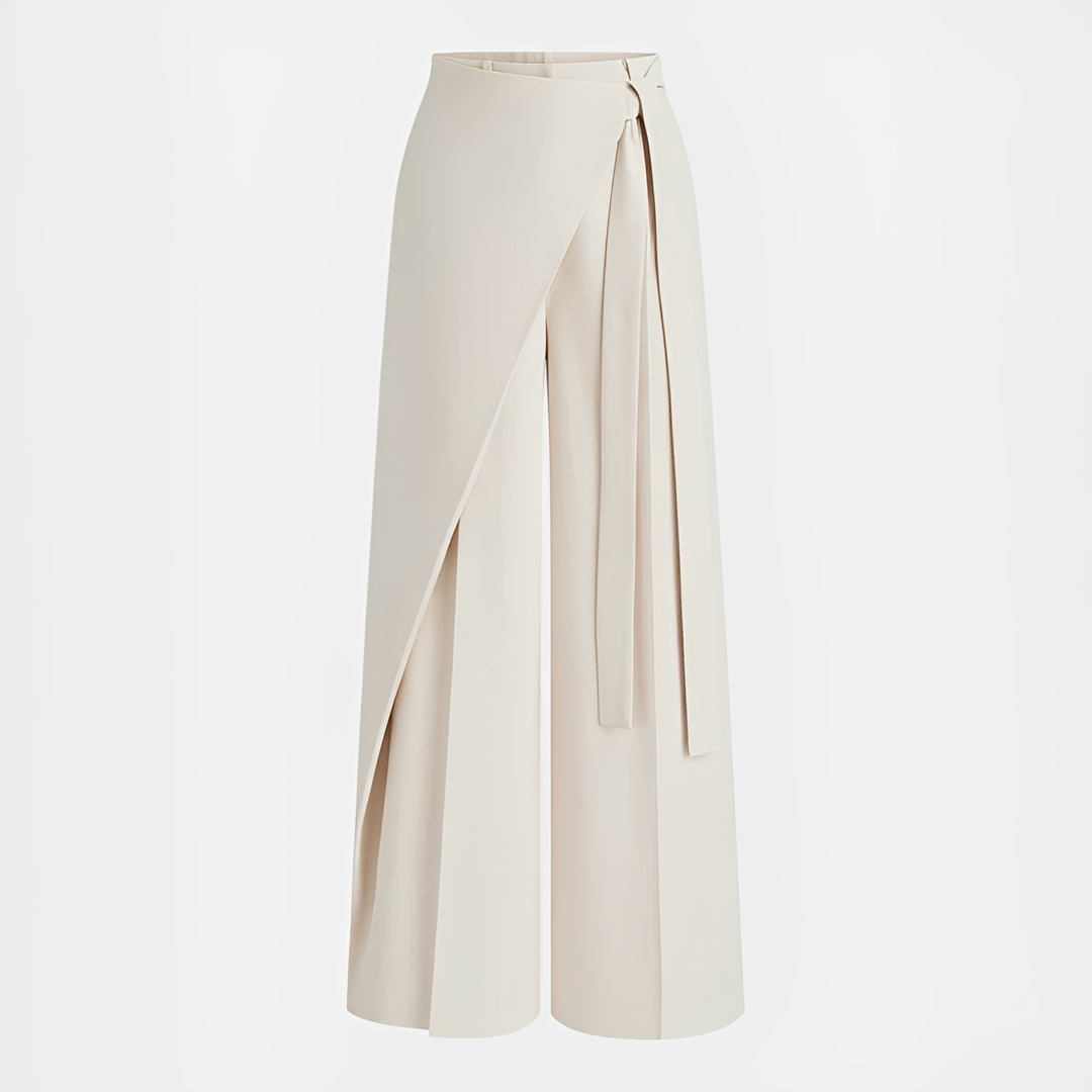 Leilani - Asymmetric wide leg pants