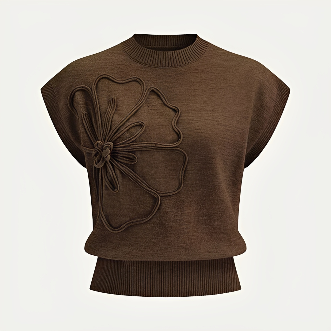 Jocelyn - Casual floral-patterned blouse