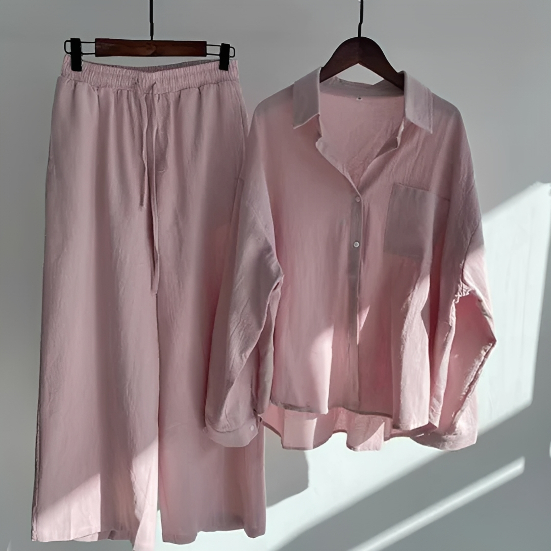 Madalynn - Loose Fit Pants Set