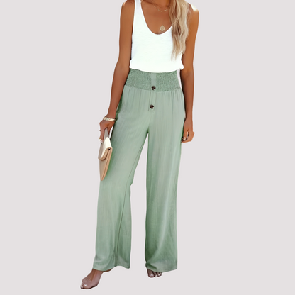 Christa - Relaxed High-Waist Pants