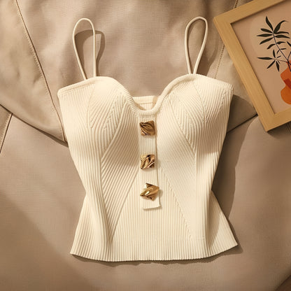 Ameera - Stylish Ribbed Corset Top