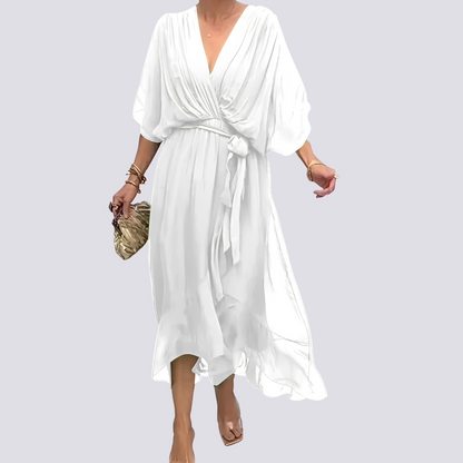 Jane - Distinctive V-neck Dress
