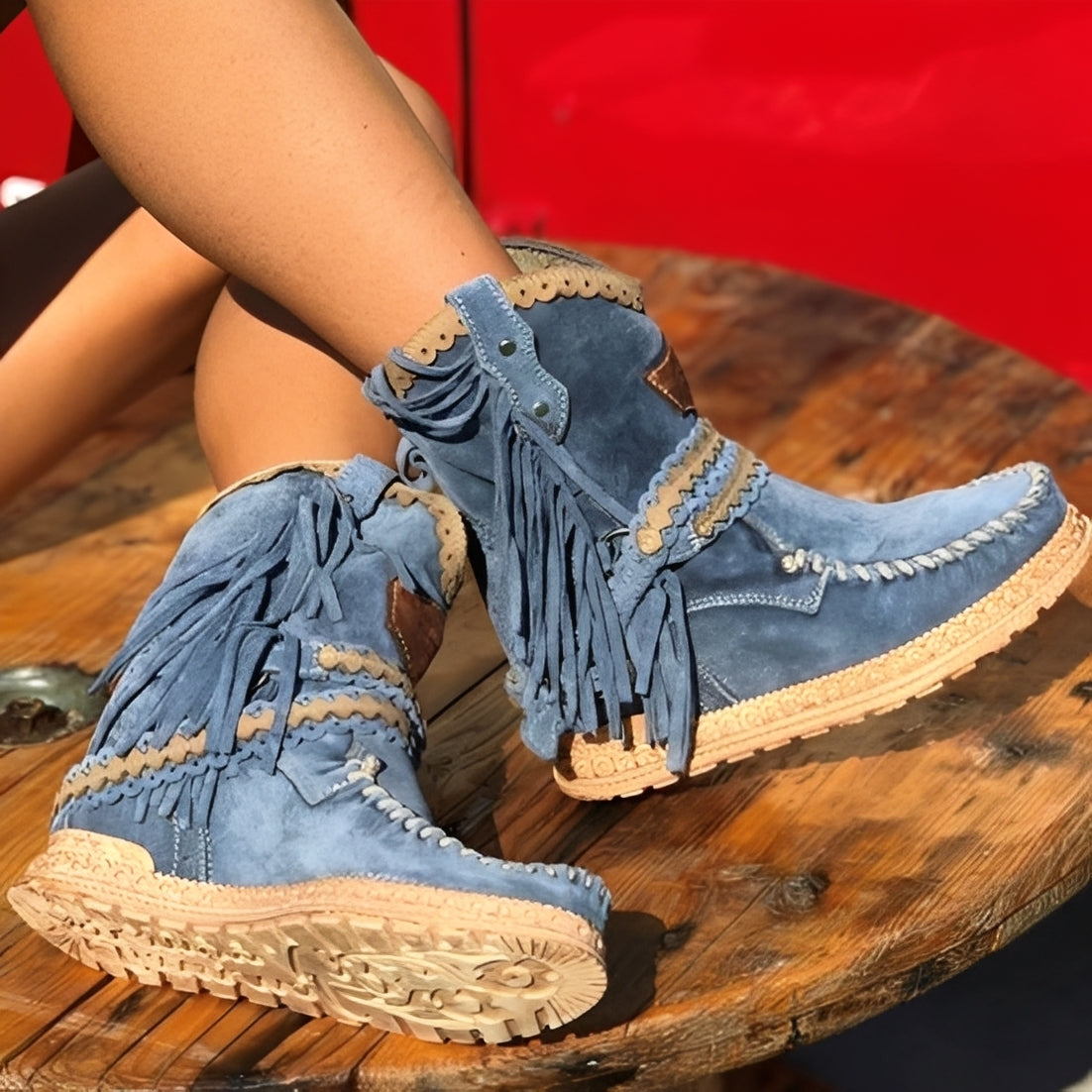 Brianna - Stylish Boho Ankle Boots