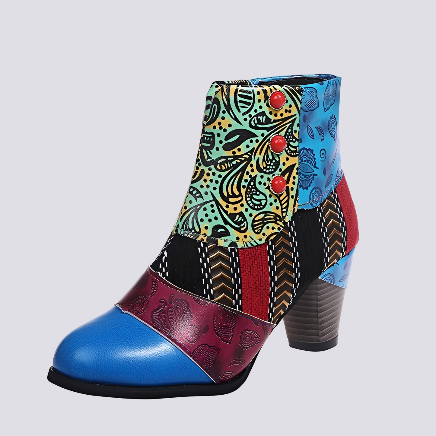 Emma - Vibrant Bohemian Boots