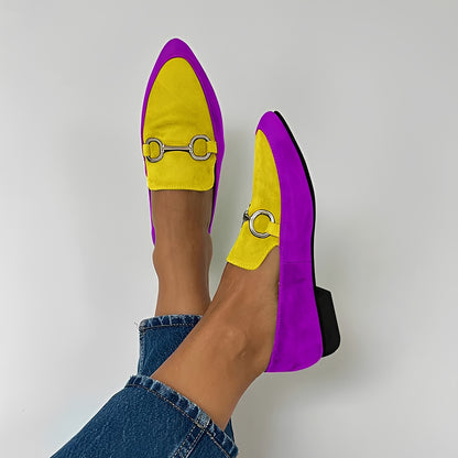 Vinnie - Stylish Colorful Pointed Loafers
