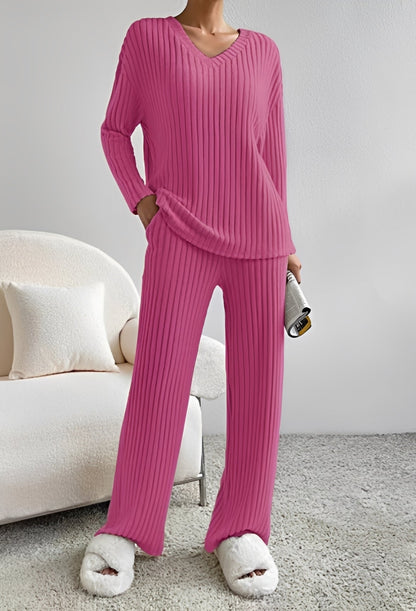 Niki - Relaxed Striped Outfit Set