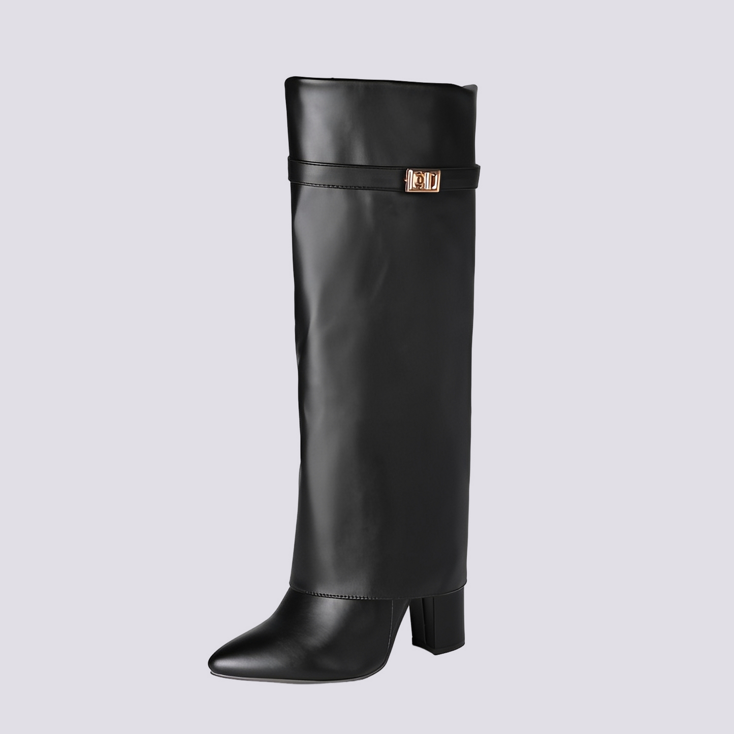 Jacqueline - Chic Boots with Block Heel