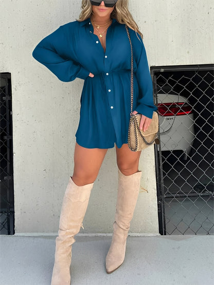 Effie - Casual Long Sleeve Romper