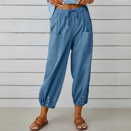 Scarlett - Comfortable Drawstring Trousers