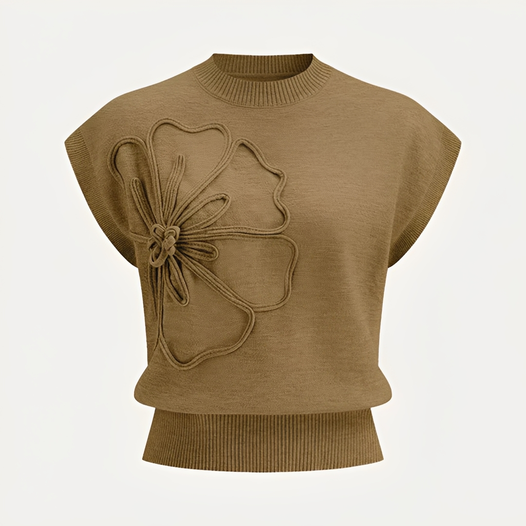 Jocelyn - Casual floral-patterned blouse