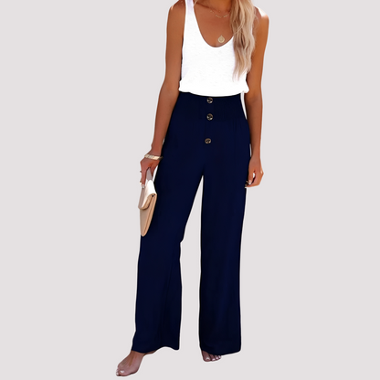 Christa - Relaxed High-Waist Pants