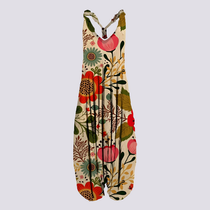 Jennifer - Casual Sleeveless Jumpsuit