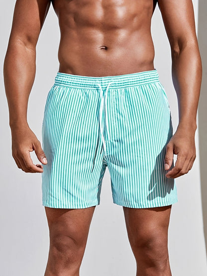Reuben - Fast-Drying Striped Swim Shorts
