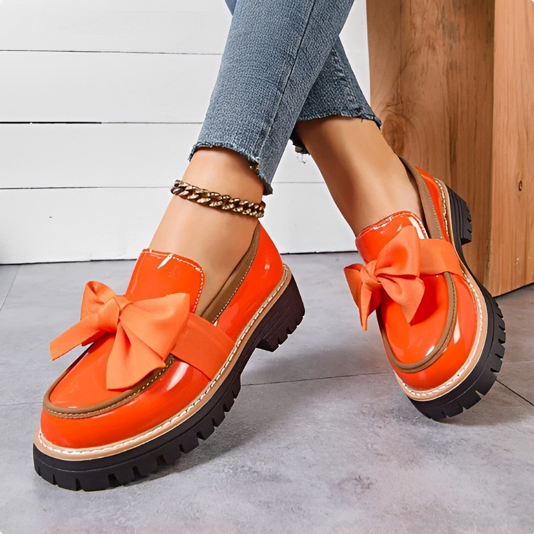 Miley - Stylish Bowknot Loafers