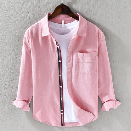 Oskar - Stylish Long Sleeved Shirt