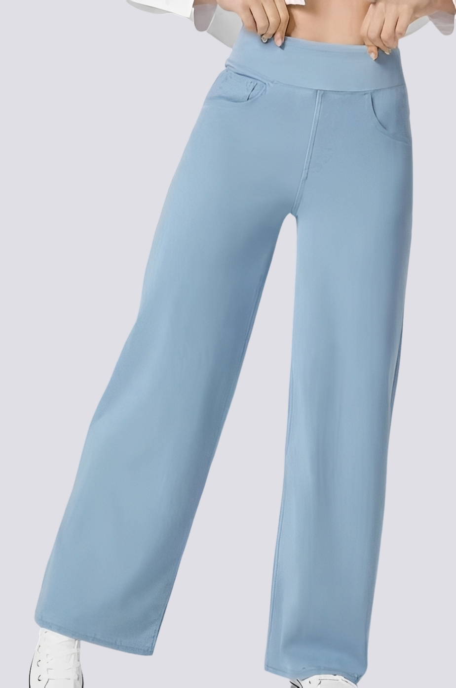 Carrie - Stylish High-Waisted Pants