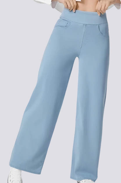 Carrie - Stylish High-Waisted Pants
