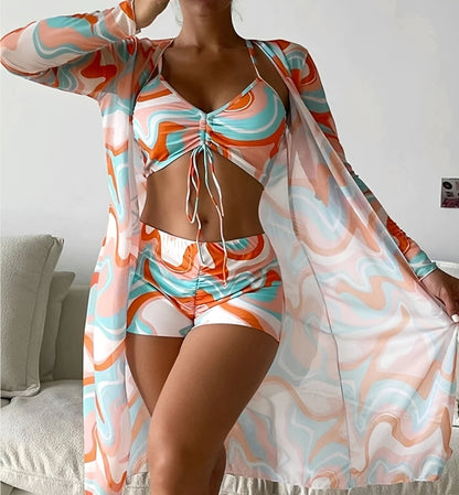Nancy - Three-Piece Swimwear Set