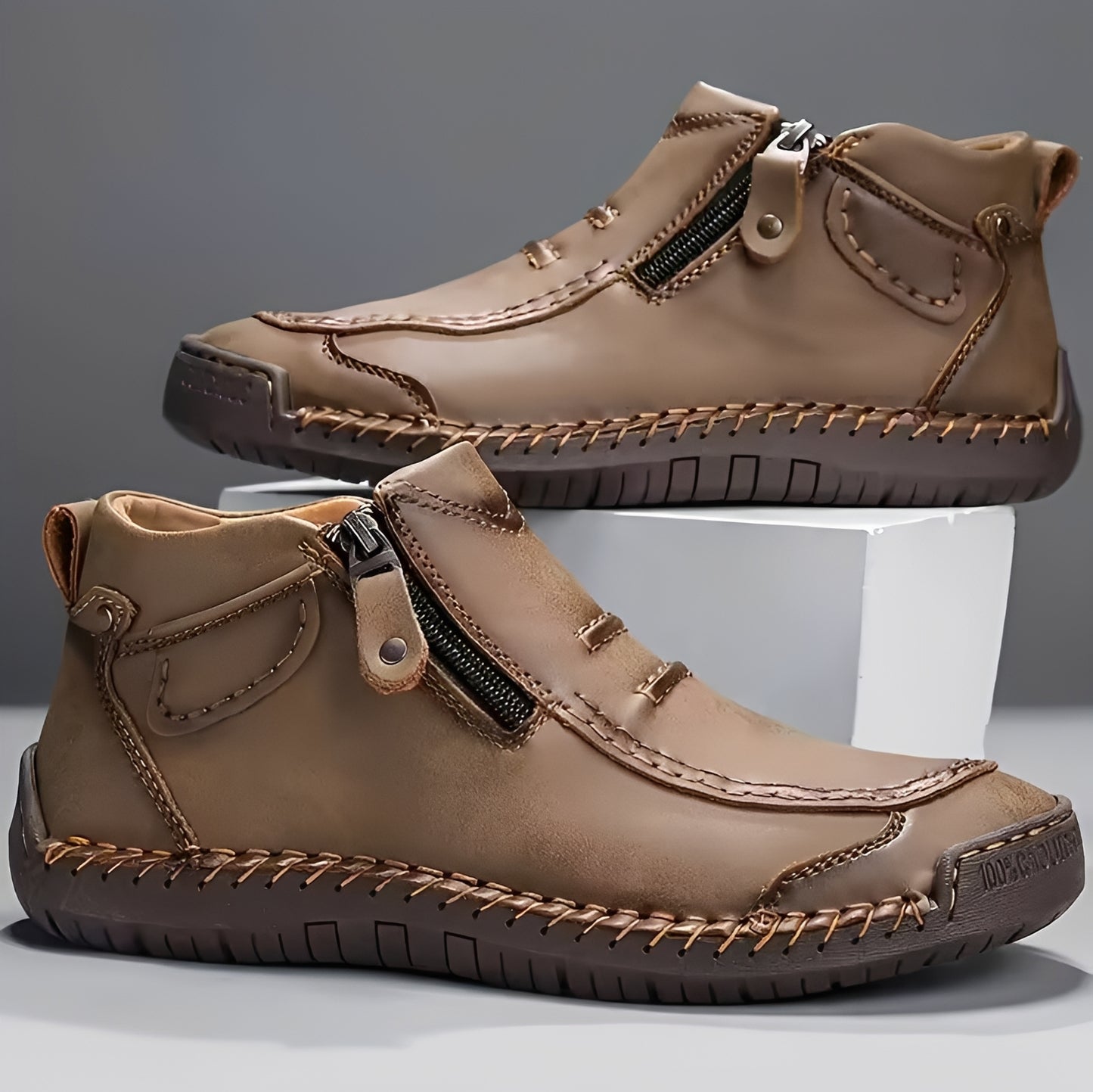 David - Stylish Zipper Boots
