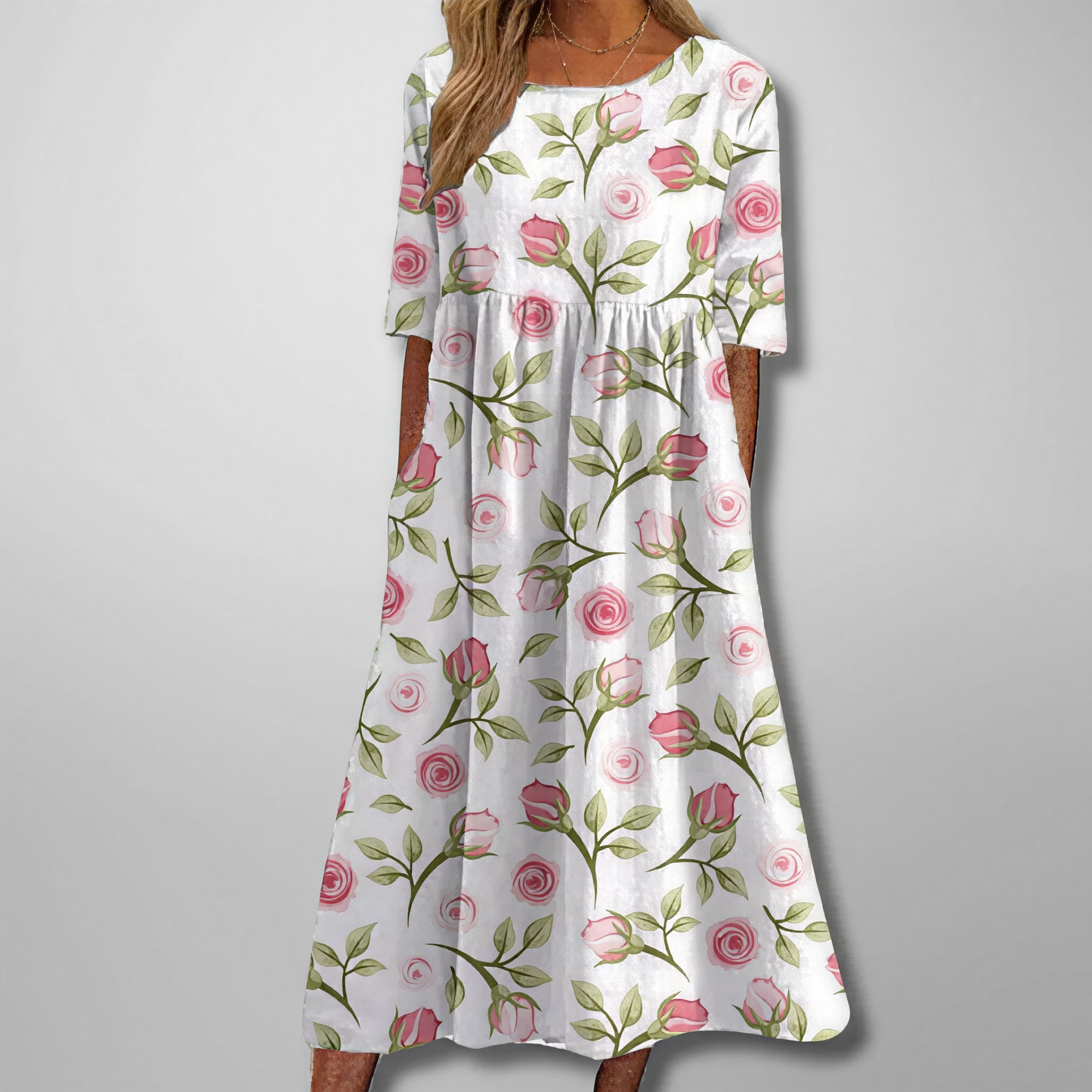 Gail – Floral Women's Maxi Dress