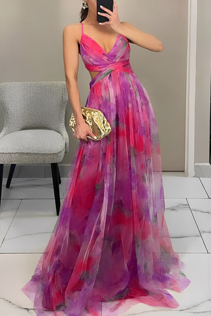 Davina - Stylish A-Line Maxi Dress