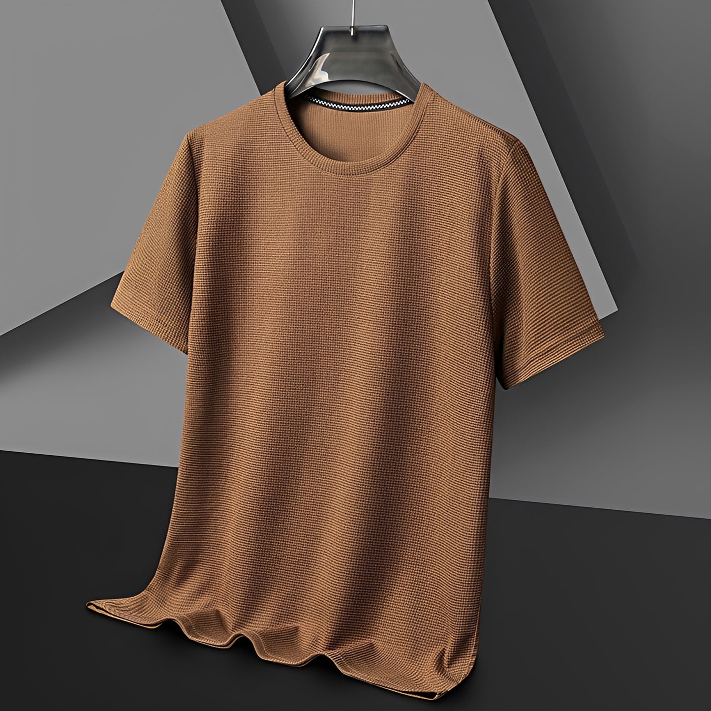Jed - Casual Waffle T-Shirt