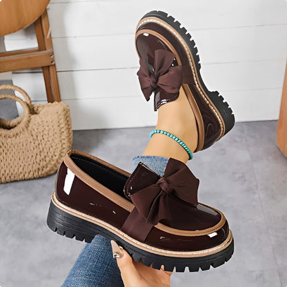 Miley - Stylish Bowknot Loafers