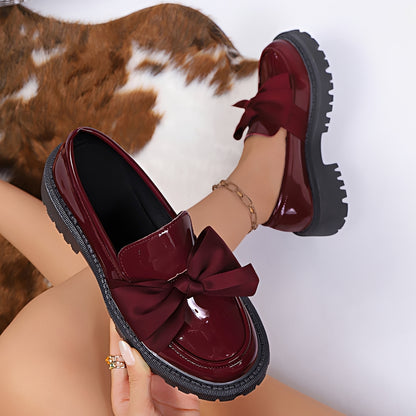 Yasir - Classic Loafers with Bow Tie