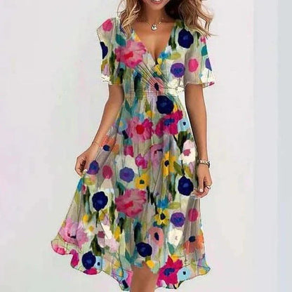 Connie – Elegant Women's Wrap Dress