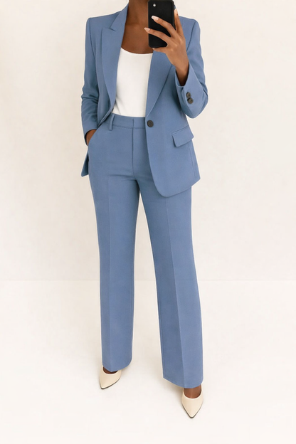 Julie- Elegant Women's Pantsuit Set