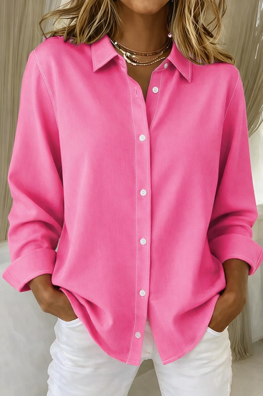 Sophie- Elegant Women's Blouse with Button Placket