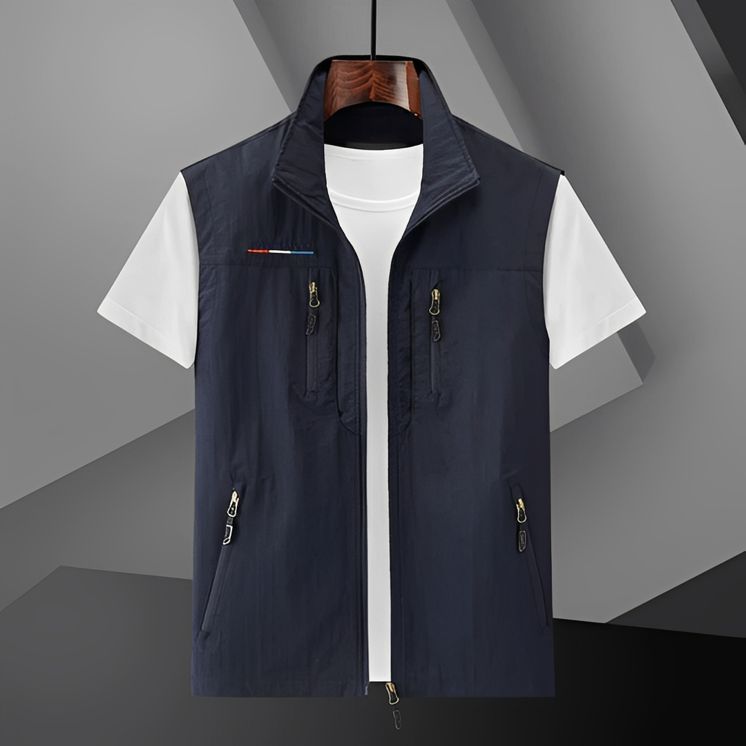 Herbert - Men's Vest - for a leisurely everyday look
