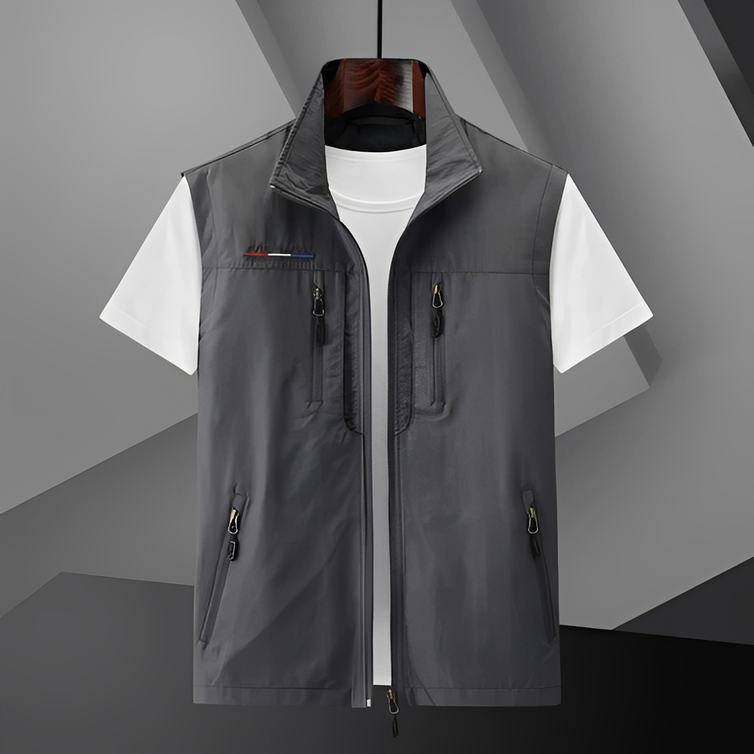 Herbert - Men's Vest - for a leisurely everyday look
