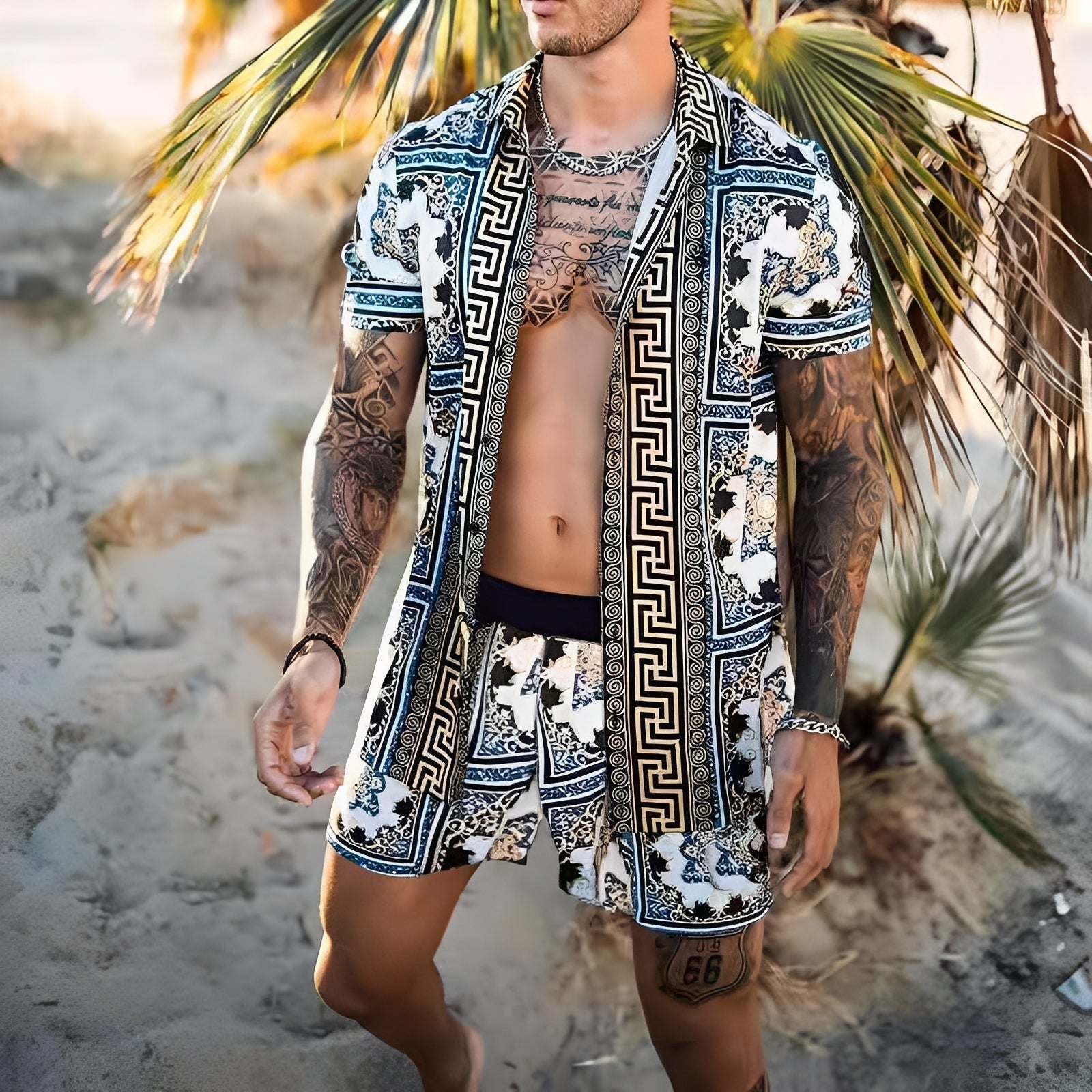 Draymon - Men's Set - Relaxed Fit for Sunny Days