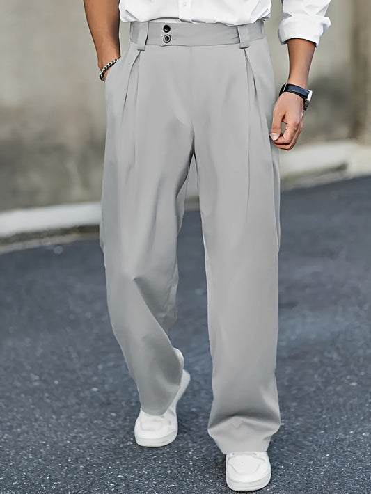 Barnes - Stylish Wide Leg Trousers