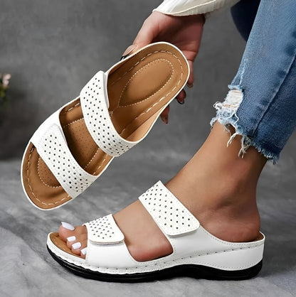 Lauren - Comfy Hollow Out Sandals