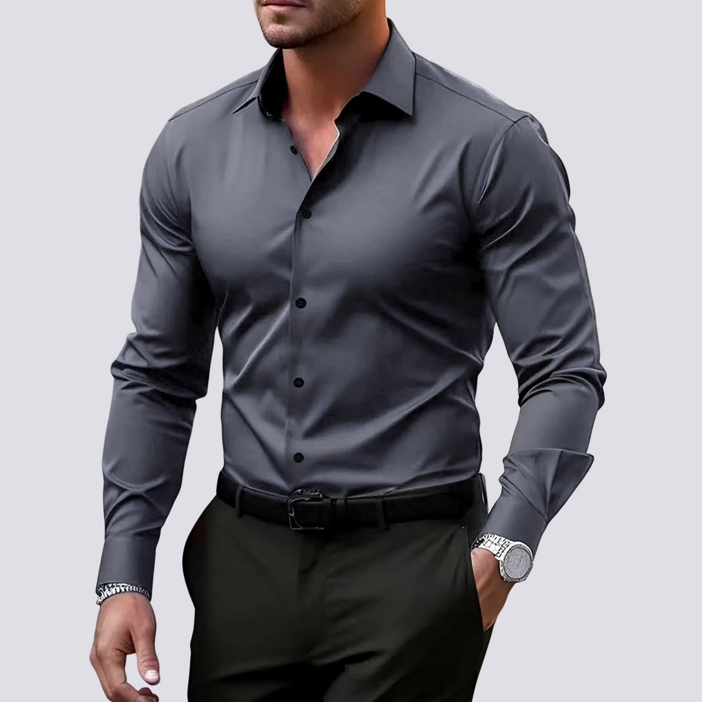 Jamin - Casual Long Sleeve Shirt