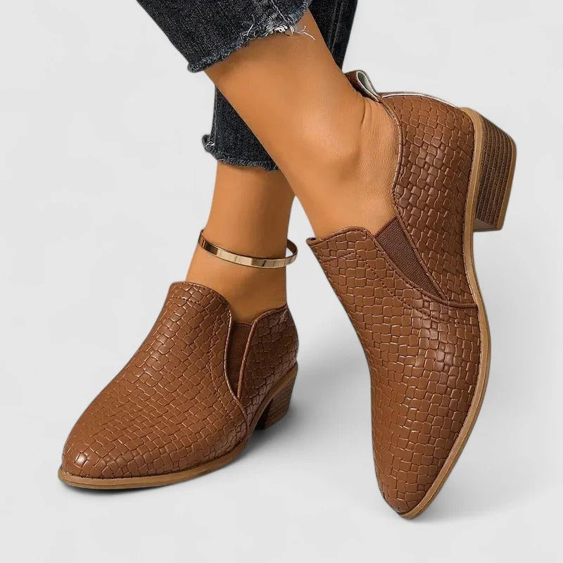 Ellie - Pointed Toe Chunky Loafers