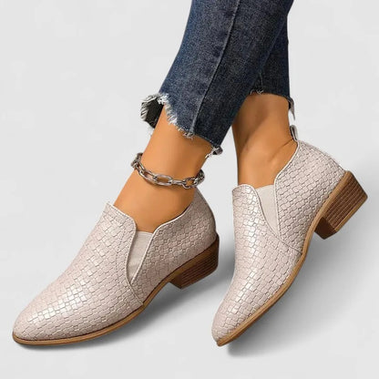Ellie - Pointed Toe Chunky Loafers