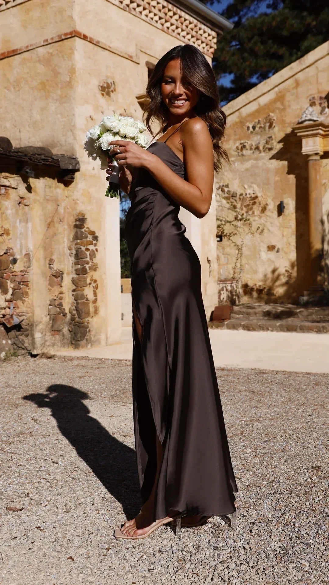Asha - Elegant Maxi Dress with Side Slit