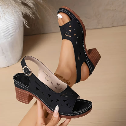 Martina - Classic Wedge Sandals